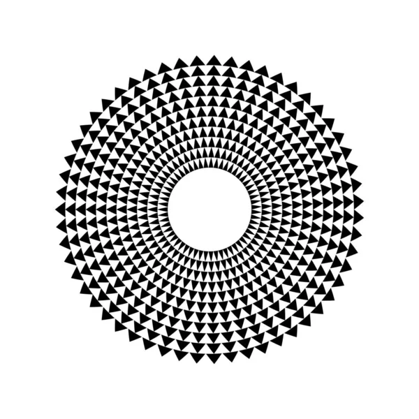 抽象三角形均衡器音乐声波圆矢量图标符号 标志设计 圆线图标 圆形项目 元素背景 — 图库矢量图片