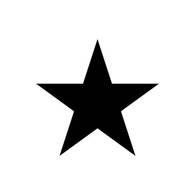 Grafik tasarım, logo, Web sitesi, sosyal medya, mobil uygulama, ui illüstrasyon için yıldız vektör simgesi