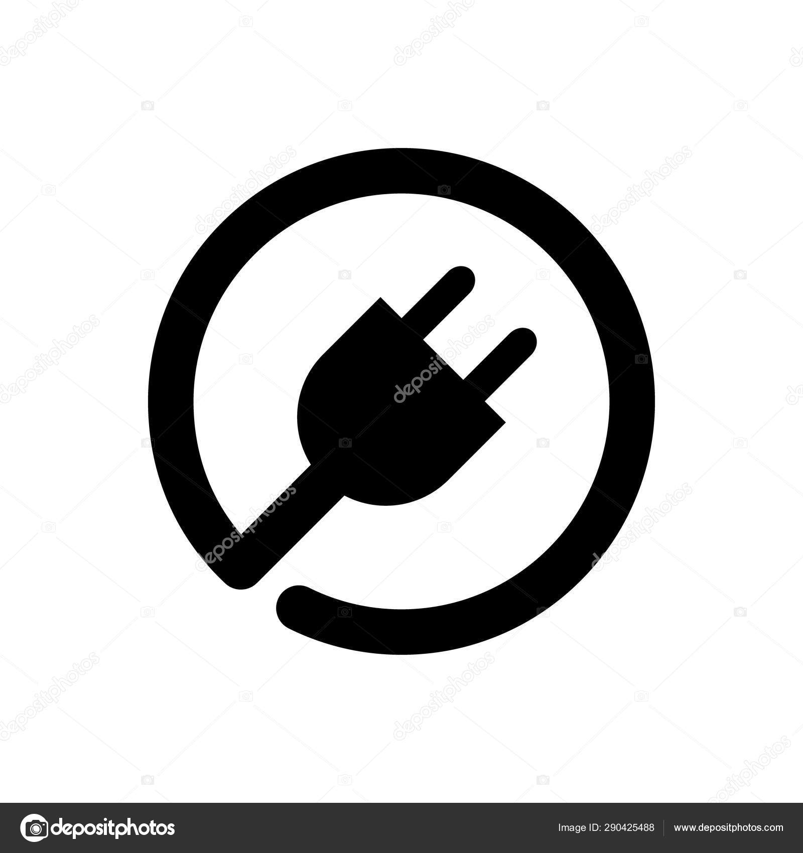 Plug Vector Icon Graphic Design Logo Web Site Social Media Stock Vector Royalty Free Vector Image By C Ascom73 290425488