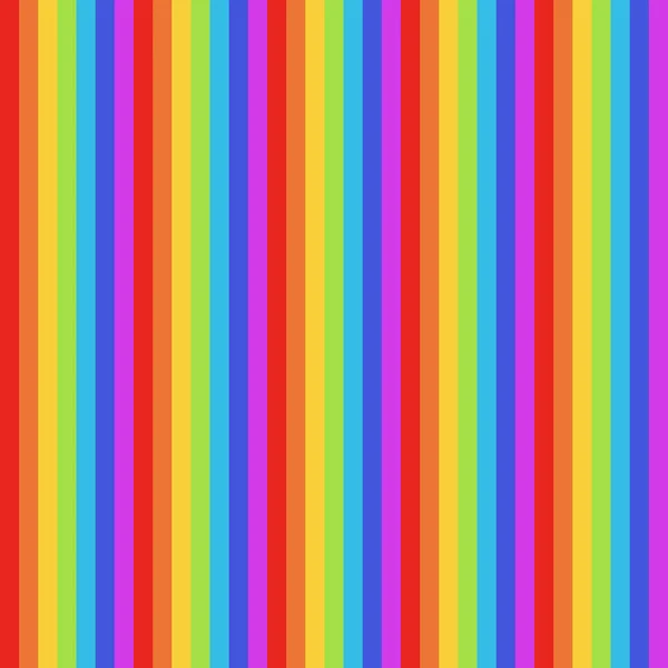 Patrón Sin Costura Arco Iris Rojo Verde Púrpura Azul Amarillo — Archivo Imágenes Vectoriales