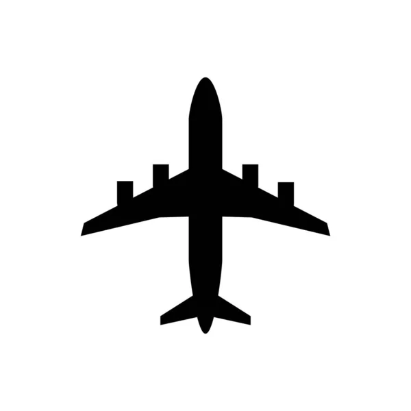 Conceito Transporte Vetor Ícone Plano Avião Para Design Gráfico Logotipo —  Vetores de Stock