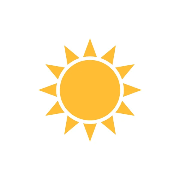 Sun Icon Vektor Für Ihr Webdesign Logo Illustration — Stockvektor