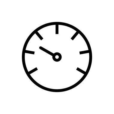 Grafik tasarım, logo, web sitesi, sosyal medya, mobil uygulama, ui illüstrasyon için gösterge vektör hız göstergesi göstergesi