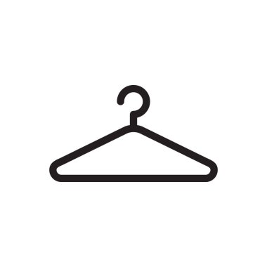 Hanger icon vector for graphic design, logo, website, social media, mobile app, UI illustration