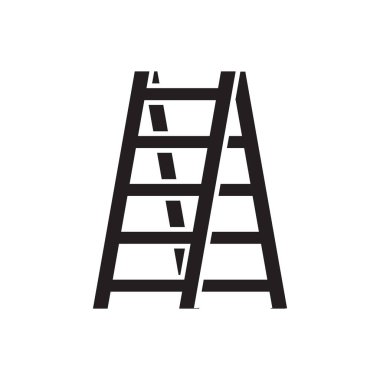 Grafik tasarım, logo, web sitesi, sosyal medya, mobil uygulama, ui illüstrasyon için merdiven simgesi