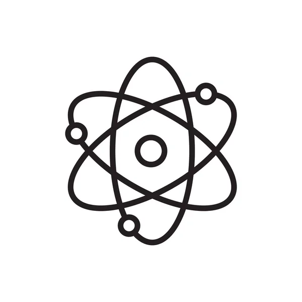 Laboratoire Neutrons Atomiques Moléculaires Icône Modèle Physique Vectorielle Pour Conception — Image vectorielle