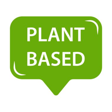 Bitki temelli ikon vektörü sağlıklı gıda sembolü vejetaryen rozeti, grafik tasarım, logo, web sitesi, sosyal medya, mobil uygulama, ui