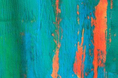 Soyut resim, guaş renkleri