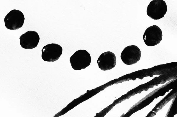 Soyut Resim Siyah Beyaz — Stok fotoğraf