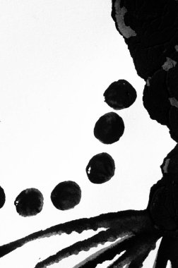 soyut resim, siyah ve beyaz