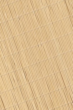 Bambu yer Mat rustik çıtalı kaba doku titreşimli