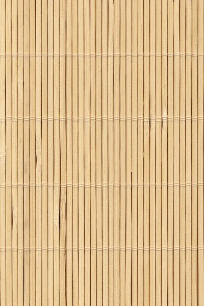 Bamboe Placemat Rustieke Lattenbodem Geïnterlinieerd Grove Textuur — Stockfoto