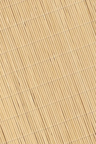 Estera Lugar Bambú Rústico Laminado Entrelazado Textura Gruesa — Foto de Stock