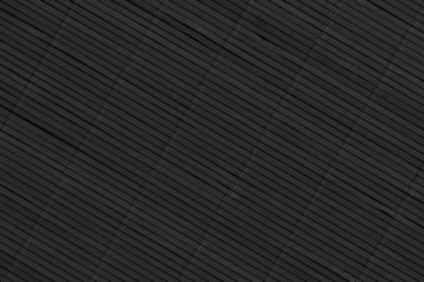 黒い竹の場所マット素朴なスラットが粗いテクスチャをインター レース — ストック写真