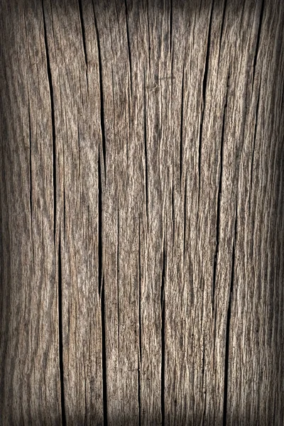 Old Weathered Cracked Knotted Pine Wood Floorboards Vignette Grunge Texture Detail — Stock Photo, Image