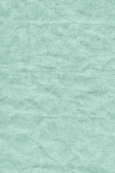 Recyclage rayé turquoise clair Papier kraft grossier Grun froissé — Photo
