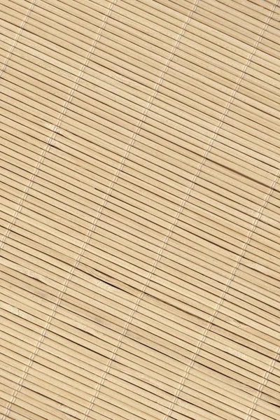Tapis de place en bambou haute résolution Rustique à fentes entrelacées texture de fond de grain grossier — Photo