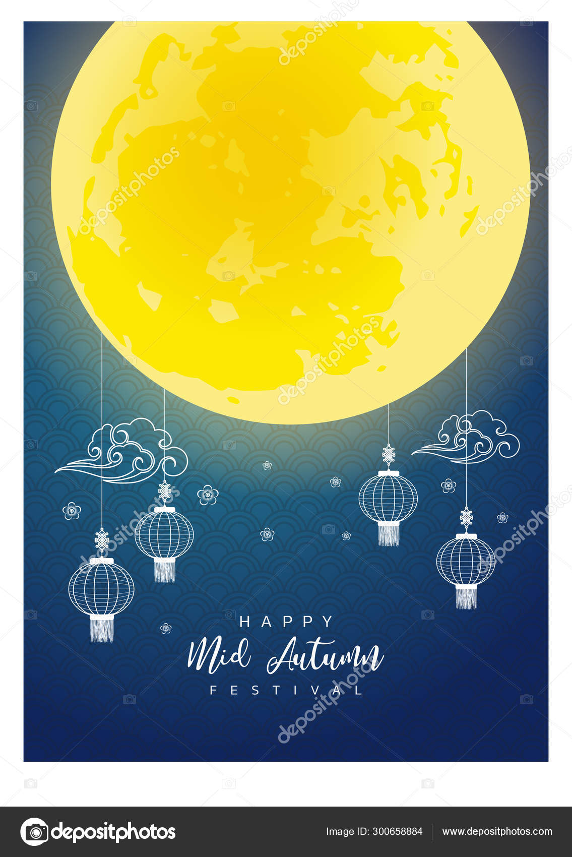 中秋節 Vector Art Stock Images Depositphotos