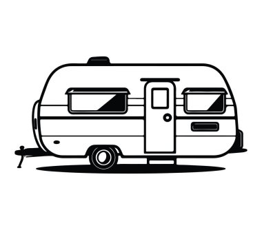 Sanatsal Tasarım Kullanımı için Klasik Seyahat Karavanı Tasarımı