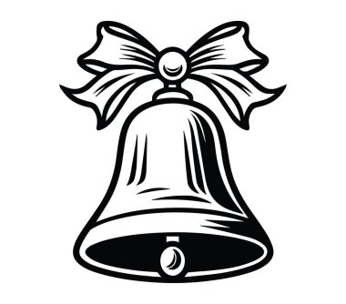 Klasik Noel Çanı Tatil Dekorasyonları ve El Sanatları Kurdelesi