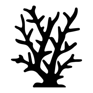 Siyah Mercan Tasarımı 'nın Soyut Sanatsal Temsili