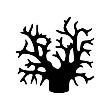 Siyah Mercan Resifi 'nin Karmaşık Silüeti