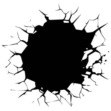 Tasarım ve Sanat Projeleri Çatlaklı Kara Delik