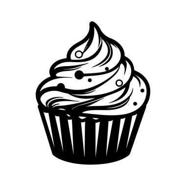 Lezzetli kremalı ve şekerli kremalı kek.