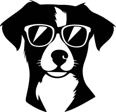 Havalı Köpek Şık İfadesiyle Güneş Gözlüğü Giyiyor, Eğlenceli ve Oyuncak Evcil Hayvanlar İçin Mükemmel