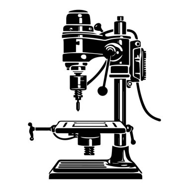Atölye ortamında hassas işçilik için matkap baskılı klasik ahşap işçiliği makinesi