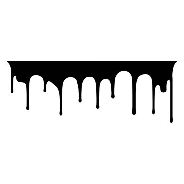 Asgari Biçimli Yaratıcı Arkaplan ve Sanatsal Projeler için Siyah Boya Tasarımı