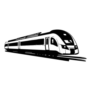 Çağdaş Yüksek Hızlı Tren Raylarda, Hızlı Ulaşım ve İnovasyonu sembolize ediyor