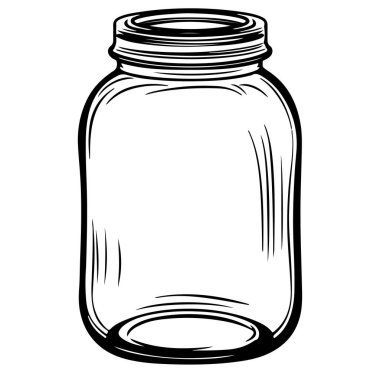 Yaratıcı Mutfak Ayarlarında Gıda Depolama, Saklama veya El Yapımı İhtiyaçlarıyla Dolu Boş Cam Kavanoz