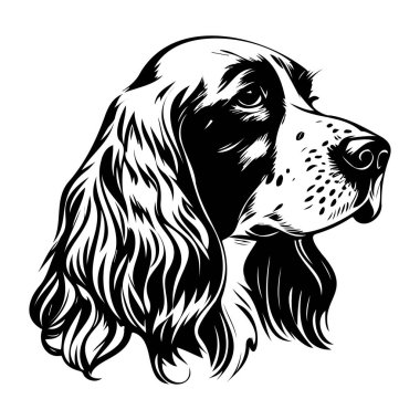 Güzel Kürklü ve Vintage Stili İfade Eden Gözlü Bir Köpeğin Zarif ve Detaylı Portresi