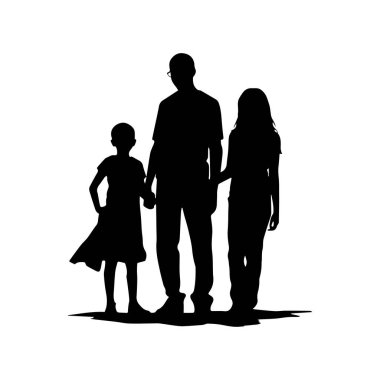 Aile Elleri Karşısında Siluet, Ebeveynlikte Birliğin ve Birliğin Sembolize Edilmesi