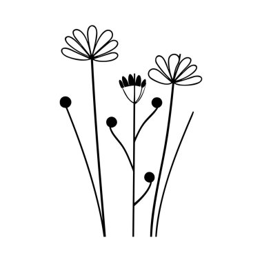 Zarif çiçek desenli, zarif el yapımı, yaratıcı projeler ve tasarımlar için ince saplı.