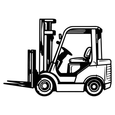 Endüstriyel ve Depo Uygulamaları için Modern Forklift 'in Detaylı Resimleri