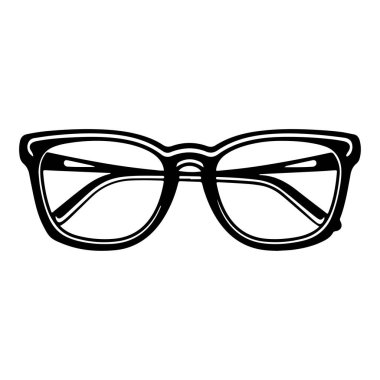 Açık Mercekli ve Kalın Çerçeve Tasarımlı Siyah ve Beyaz Okuma Gözlükleri