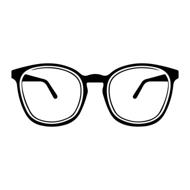 Modern Moda Tutkuları İçin Klasik Çerçeve Tasarımı ve Açık Mercekli Şık Siyah Gözlük