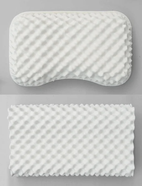 Natureza Branca Para Látex Material Borracha Travesseiro Colchão — Fotografia de Stock