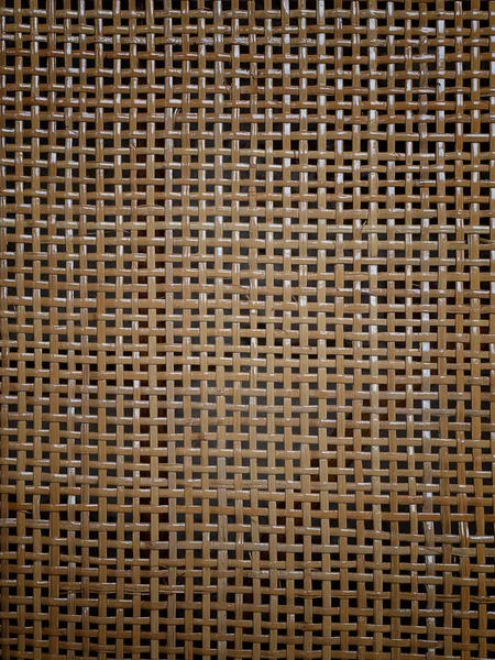 Rattan mat desen ve dokulu arka plan için dokuma.