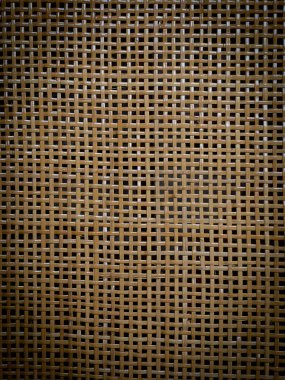 Rattan mat desen ve dokulu arka plan için dokuma.