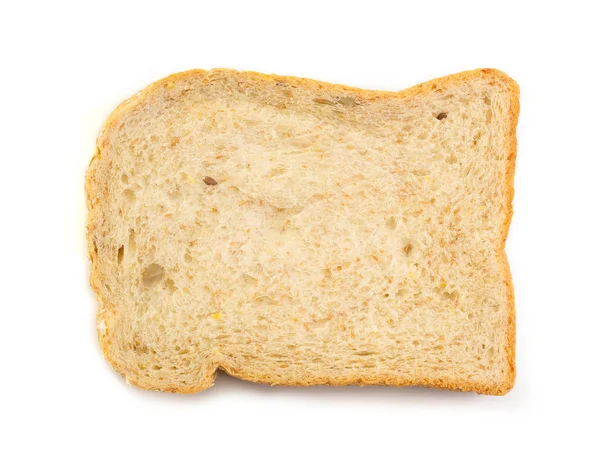 Vers Brood Geïsoleerd Een Witte Achtergrond Gezonde Voeding — Stockfoto