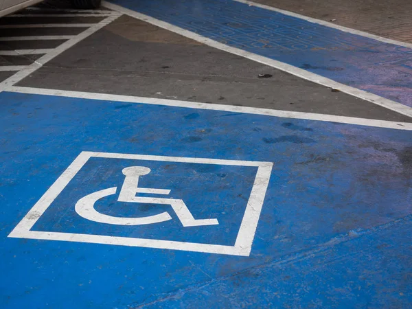 Logos for disabled on parking. (special car parking area)