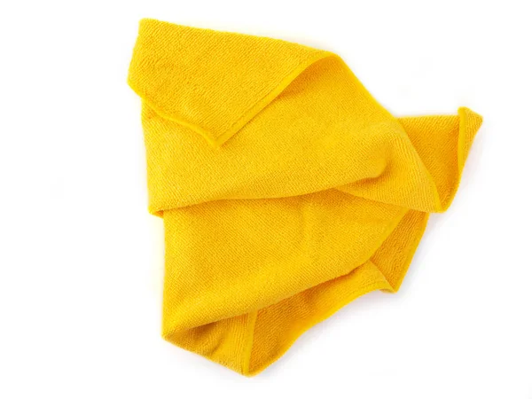 Microfiber Cleaning Cloth , on white background. — Stock Photo, Image