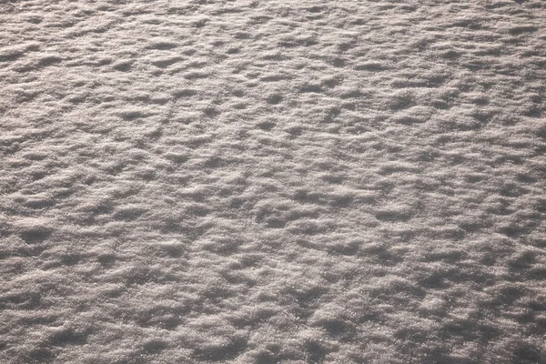 Nieve Fresca Campo Textura Del Campo Nieve — Foto de Stock