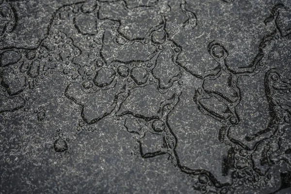 床に落ちる雨の水滴のクローズ アップ — ストック写真