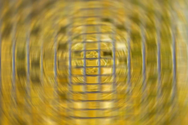 Defokuserad Foto Abstrakt Bild Gyllene Rund Mosaik Bakgrund Gult Guld — Stockfoto