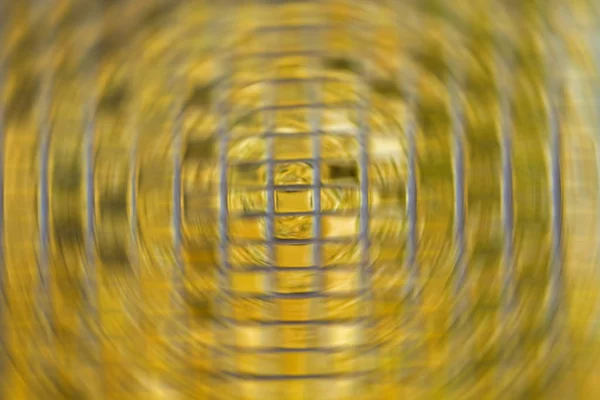 Foto Desfocada Imagem Abstrata Fundo Mosaico Redondo Dourado Fundo Círculo — Fotografia de Stock