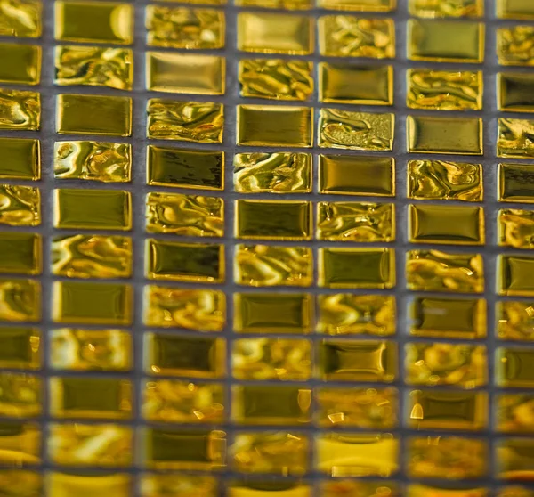 Фото Изображение Золотого Мозаичного Фона Желтый Фон Золота — стоковое фото